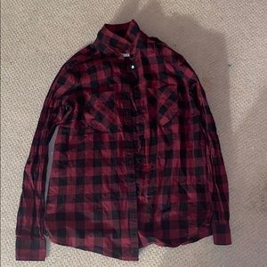 red and black flannel
